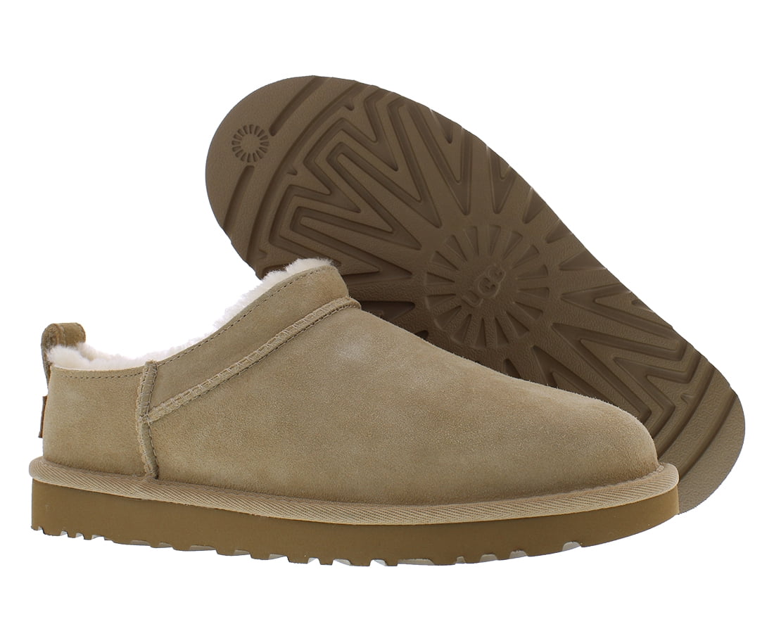 UGG Classic Micro Boot Suede Womens Shoes Size 6, Color: Sand