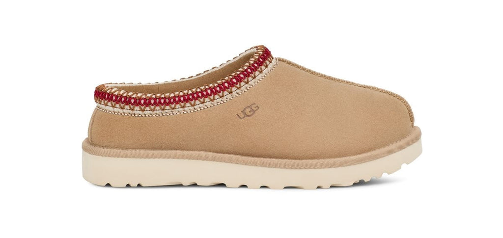 UGG Womens Tasman Clog Sand/Dark Cherry - 5955-SNDD SAND/DARK CHERRY