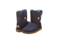 Ugg Kids Bailey Button Boots Navy