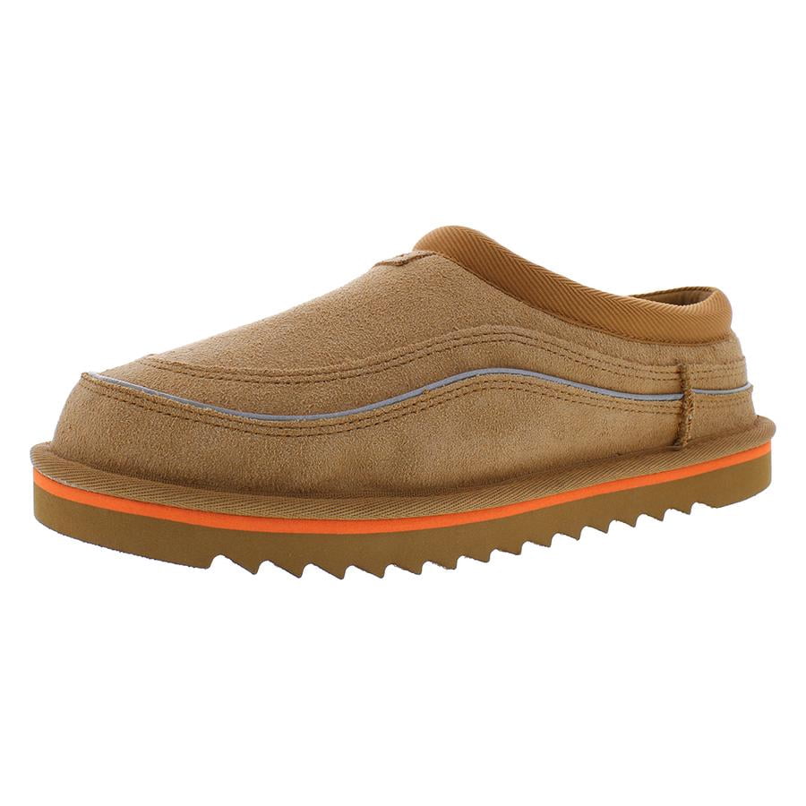 UGG Tasman Cali Wave Suede Mens Shoes Size 9, Color: Chestnut/Orange Soda
