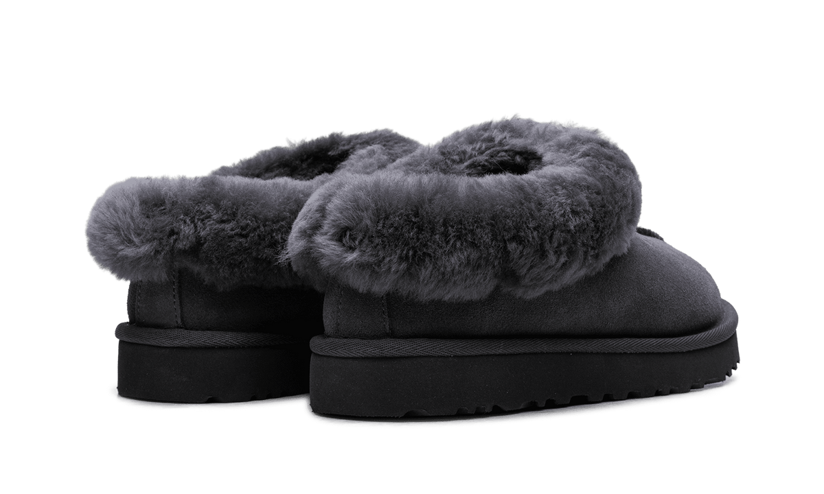 UGG WOMENS Tazzette Genuine Shearling Collar Slipper Womens "Obsidian" 1134810 OBS 1134810 OBS from Stadium Goods