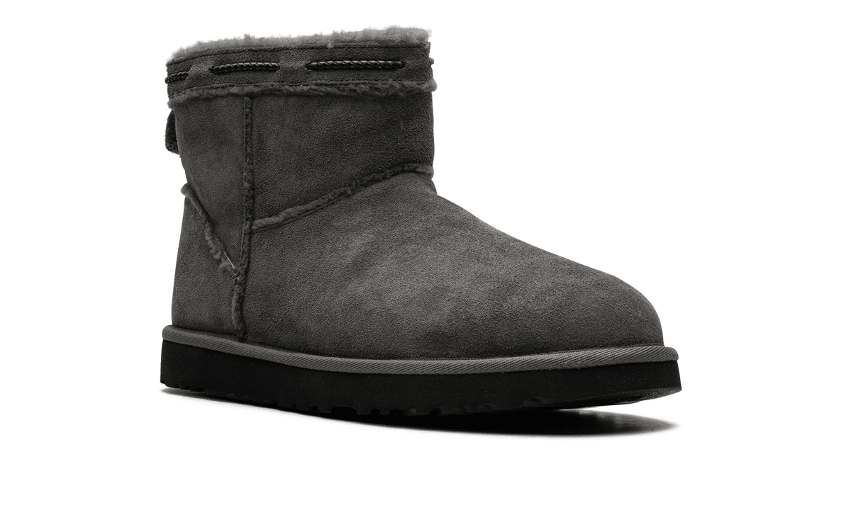 UGG WOMENS Classic Mini Shearling Braid Womens "Charcoal" 1166751 CHRC 1166751 CHRC from Stadium Goods