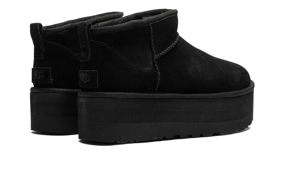 UGG WOMENS CLASSIC ULTRA MINI PLATFORM Womens "Black" 1135092 BLK 1135092 BLK from Stadium Goods
