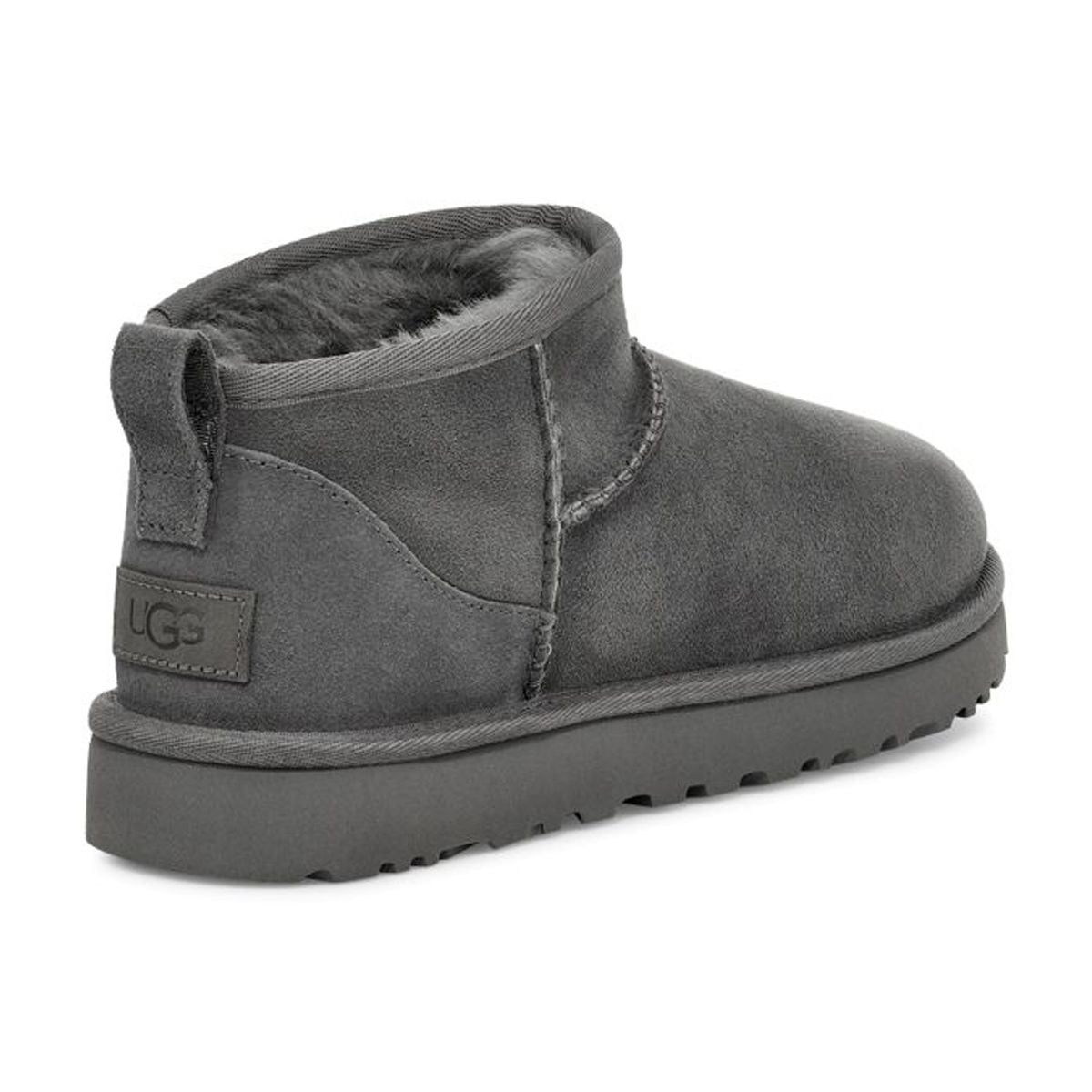 Womens Ugg Classic Mini Shoe Size: 11 Grey Boots