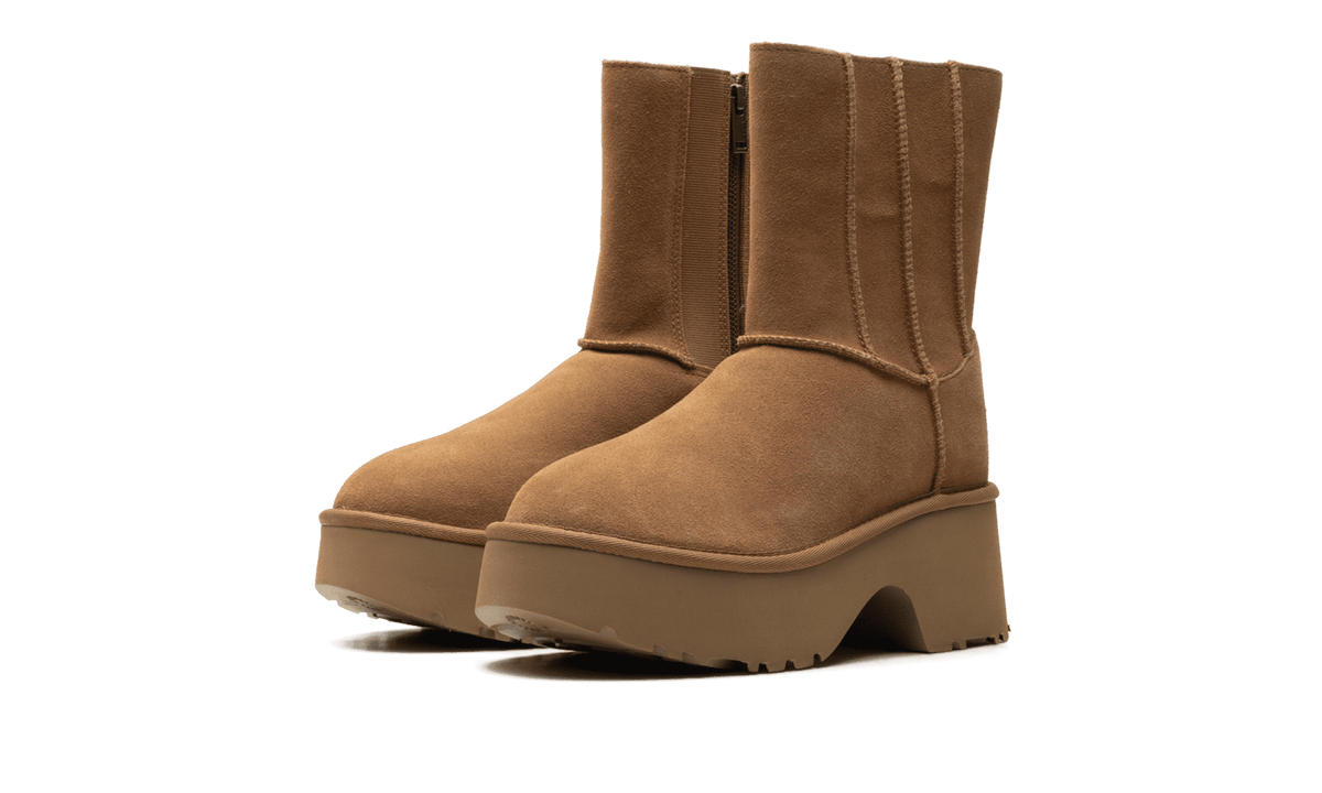 UGG WOMENS Classic Twin Seam New Heights Boot "Chestnut" 1158313 CHE 1158313 CHE from Stadium Goods