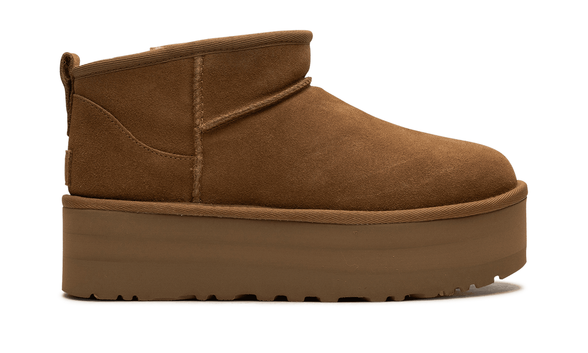 UGG WOMENS CLASSIC ULTRA MINI PLATFORM WMNS "Chestnut" 1135092 CHE from Stadium Goods