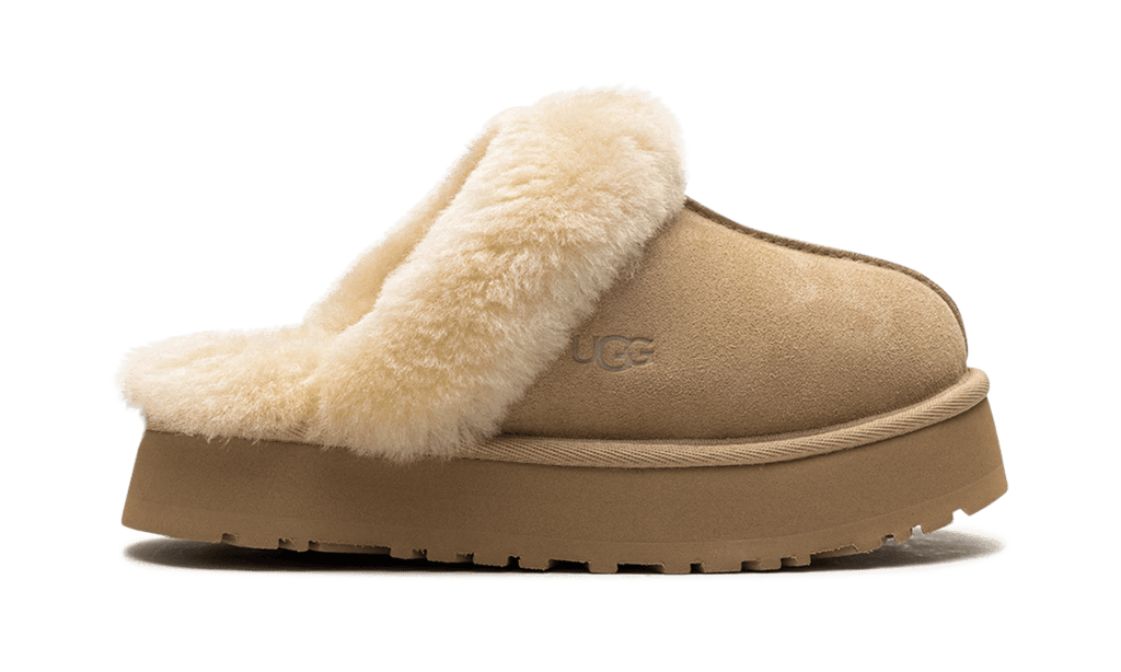 UGG WOMENS Disquette Slipper Womens "Sand" 1122550 SAN 1122550 SAN from Stadium Goods