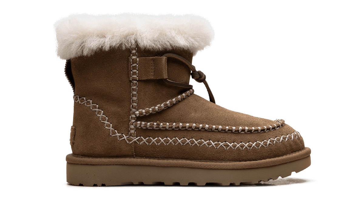 UGG WOMENS CLASSIC MINI ALPINE Womens "Chestnut" 1158251 CHE 1158251 CHE from Stadium Goods