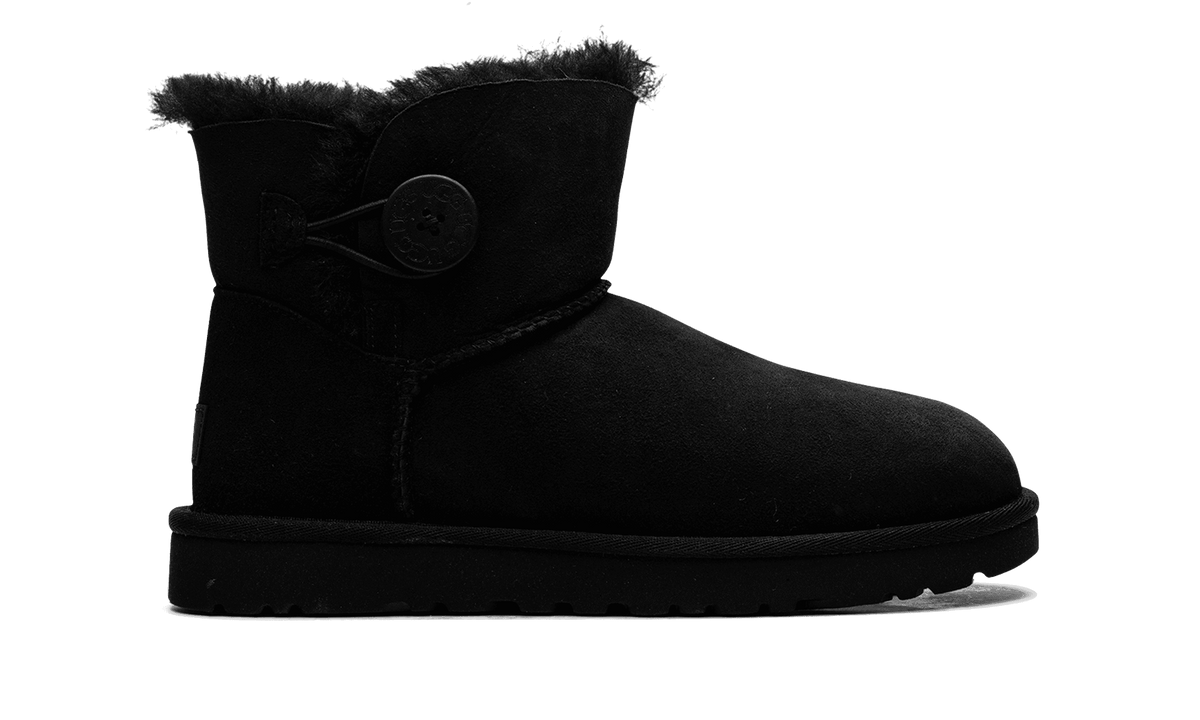 UGG WOMENS Mini Bailey Button Boot Womens "Black" 1016422 BLK 1016422 BLK from Stadium Goods