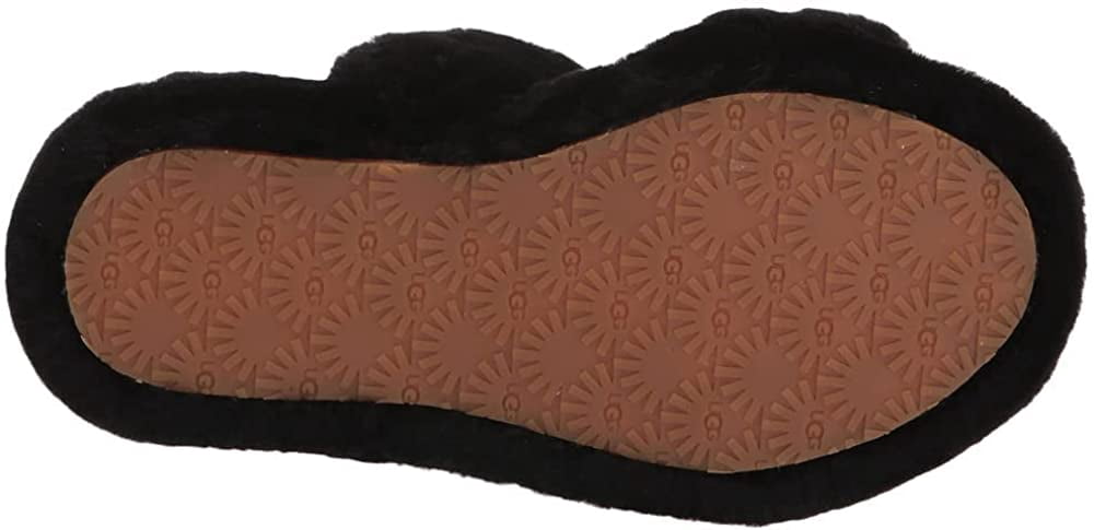 Big Kid's and Little Kid's UGG Oh Yeah Slide Black (1115752K-BLK) - 1