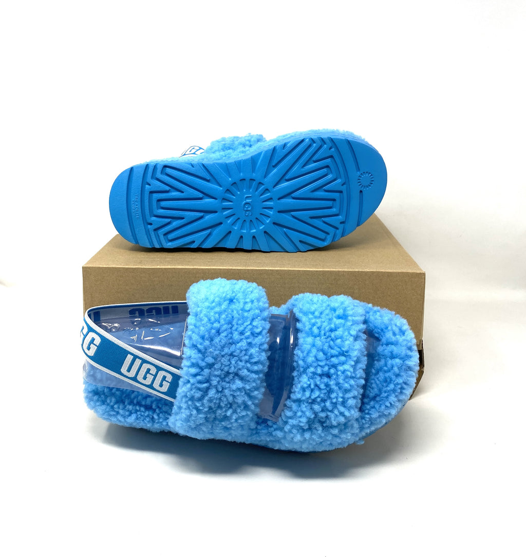 Women's UGG Oh Fluffita Slide Splash Blue (1120876-SPL) - 8