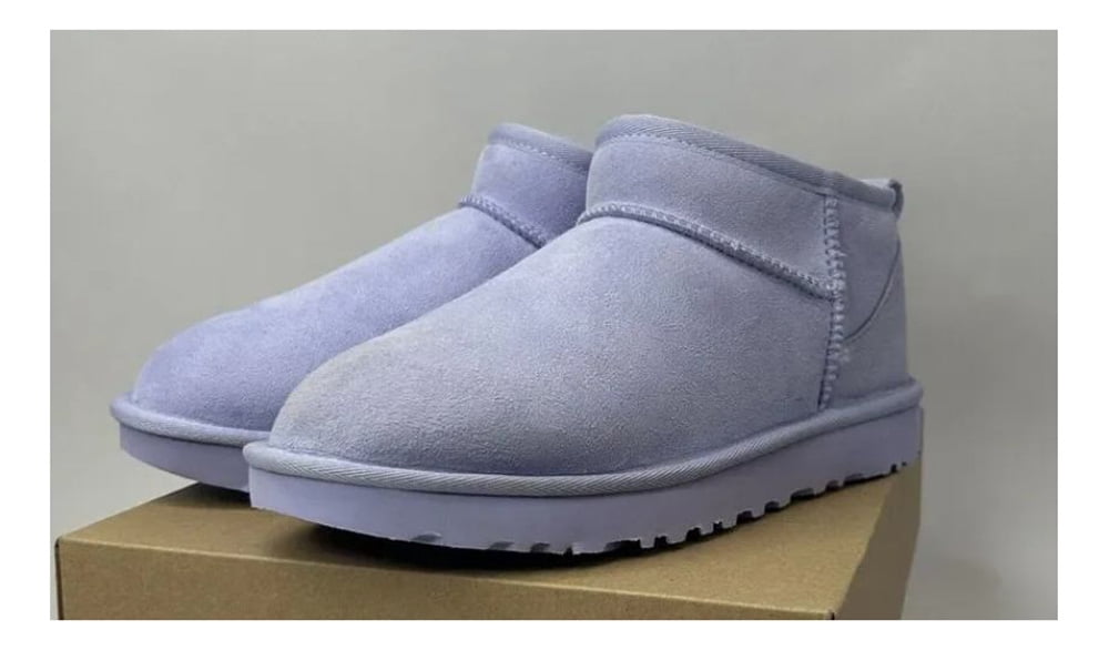 Womens Ugg Classic Mini Shoe Size: 5 Sage Blossom Boots