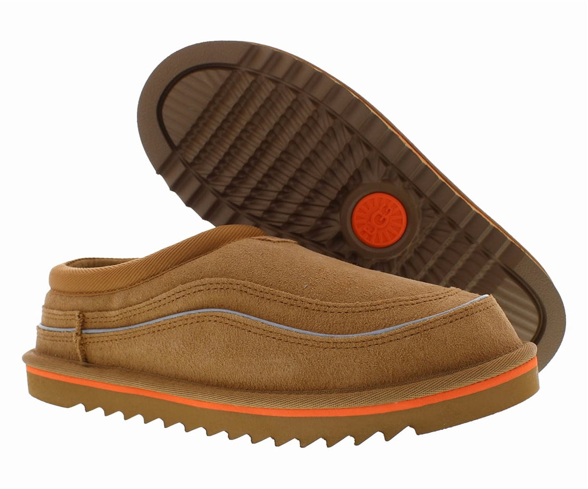 UGG Tasman Cali Wave Suede Mens Shoes Size 9, Color: Chestnut/Orange Soda