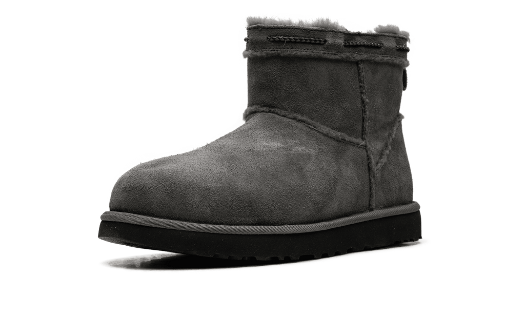 UGG WOMENS Classic Mini Shearling Braid Womens "Charcoal" 1166751 CHRC 1166751 CHRC from Stadium Goods