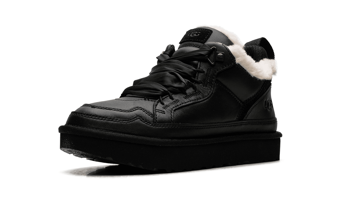 UGG WOMENS Lowmel Leather Womens "Black" 1171537 BLK 1171537 BLK from Stadium Goods