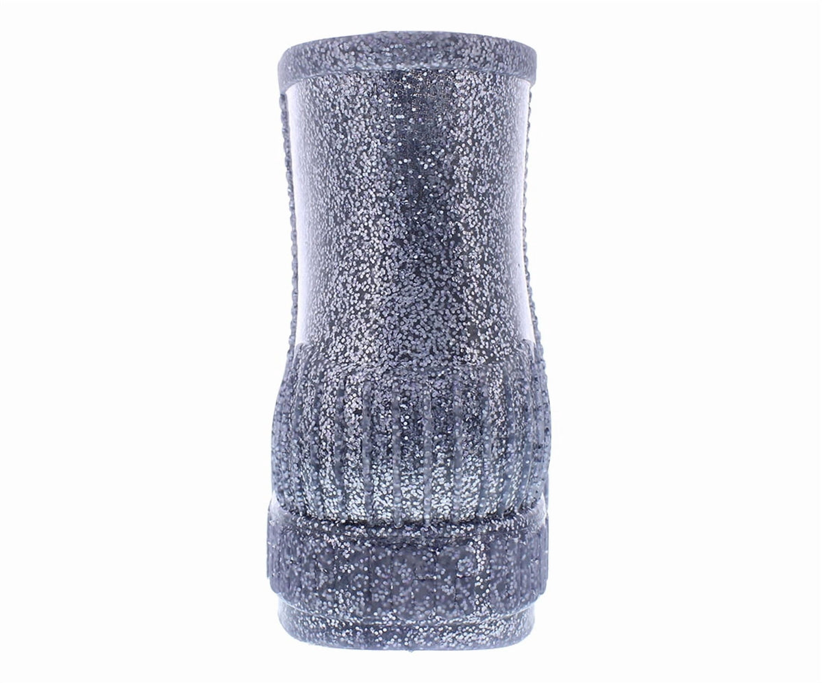 UGG Drizlita Glitter Boot GS Girls Shoes Size 5, Color: Silver