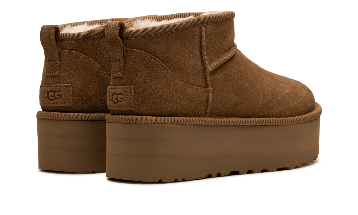 UGG WOMENS CLASSIC ULTRA MINI PLATFORM WMNS "Chestnut" 1135092 CHE from Stadium Goods