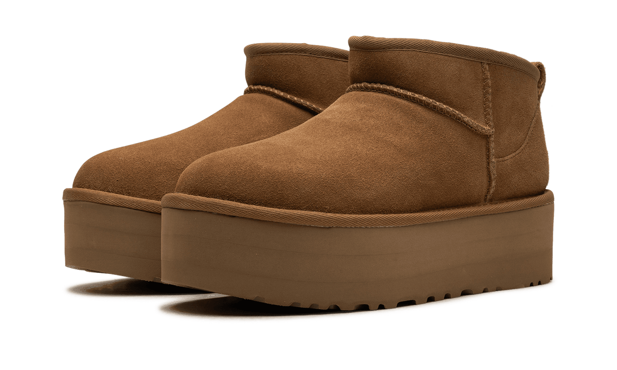 UGG WOMENS CLASSIC ULTRA MINI PLATFORM WMNS "Chestnut" 1135092 CHE from Stadium Goods