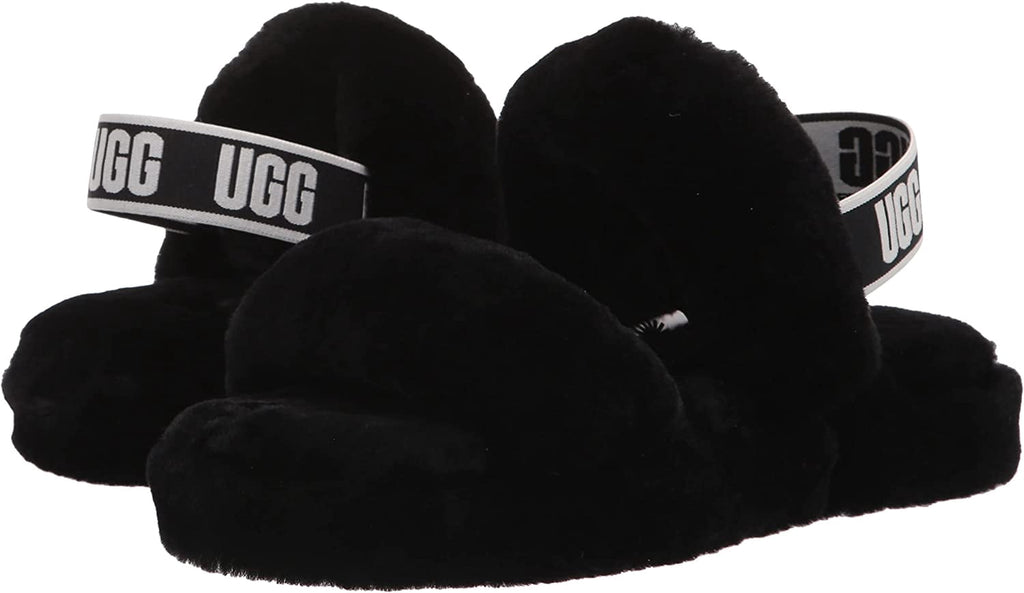 UGG Big Kids' Oh Yeah in Black, 2 US