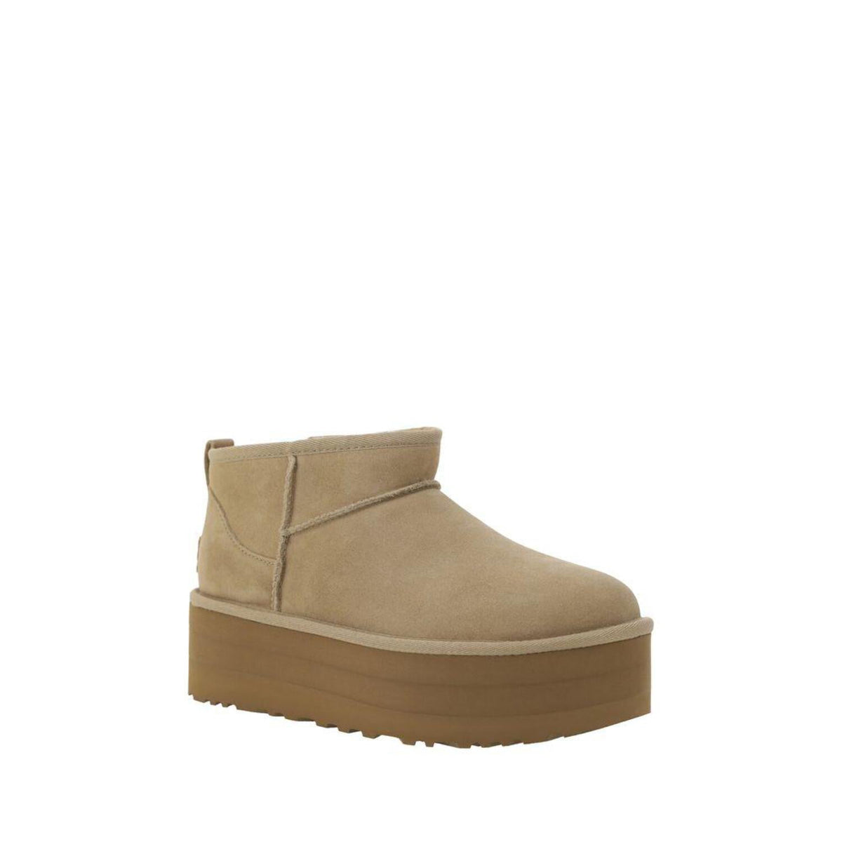 Ugg Classic Ultra Mini Platform Boots Sand Neutrals (Women's)