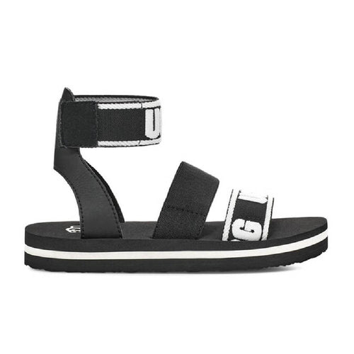 Big Kid's and Little Kid's UGG Allisa Slide Black (1142330K-BLK) - 6