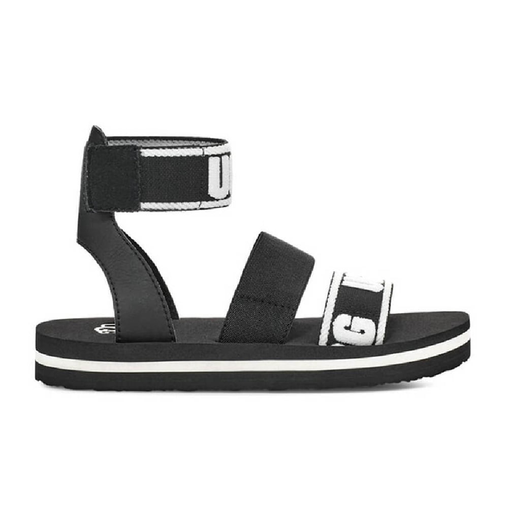 Big Kid's and Little Kid's UGG Allisa Slide Black (1142330K-BLK) - 6
