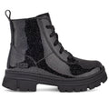 Big Kid's and Little Kid's UGG Ashton Lace Up Glitter Blk (1151571K-GTBC) - 5