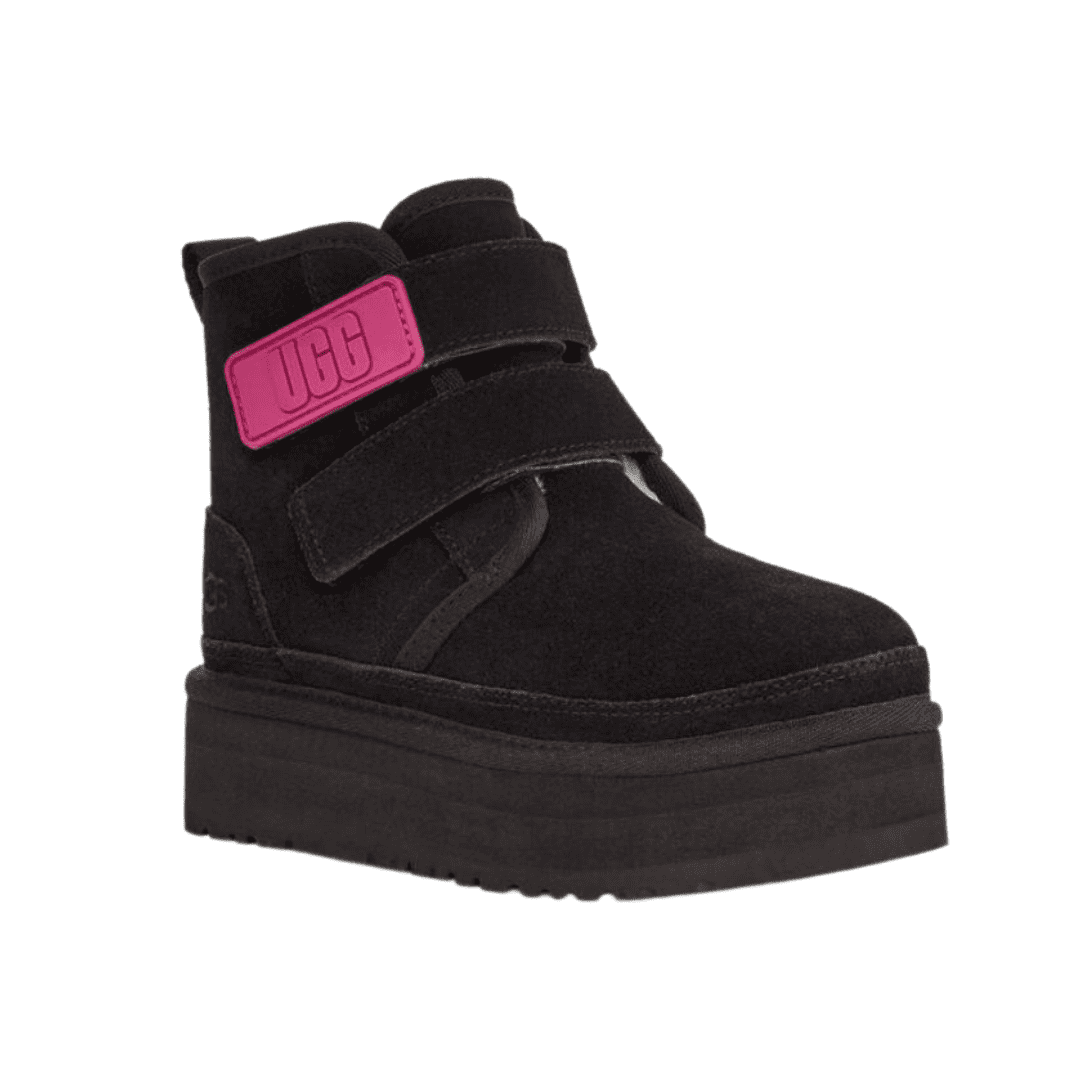 S Neumel Platform Black Size Youth 6 | Polyester