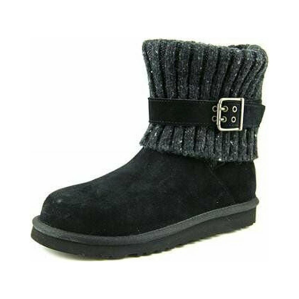 UGG Australia Cambridge 1006811 Youth Girl's Black/Gray Boot Shoes BS516 (6)
