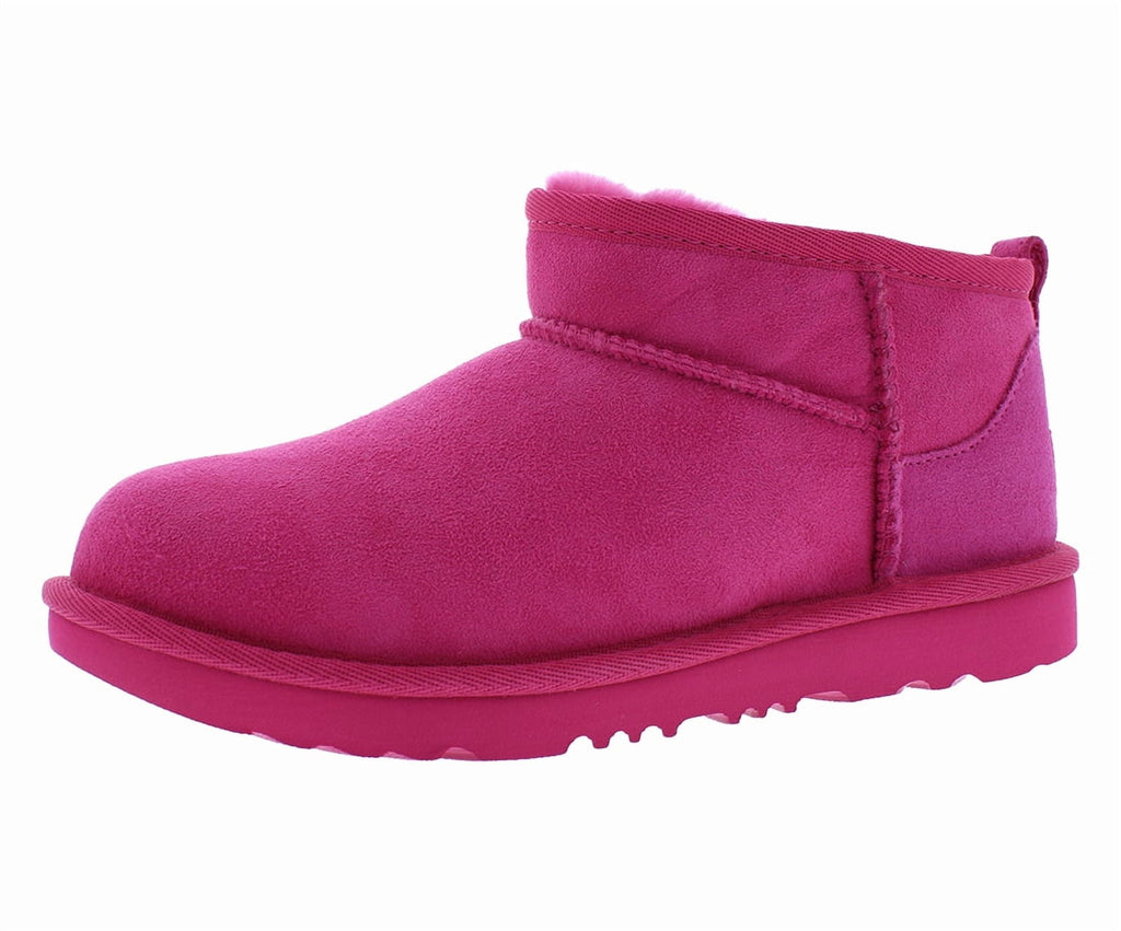 UGG Classic Ultra Mini Boot PS Girls Shoes Size 1, Color: Pink