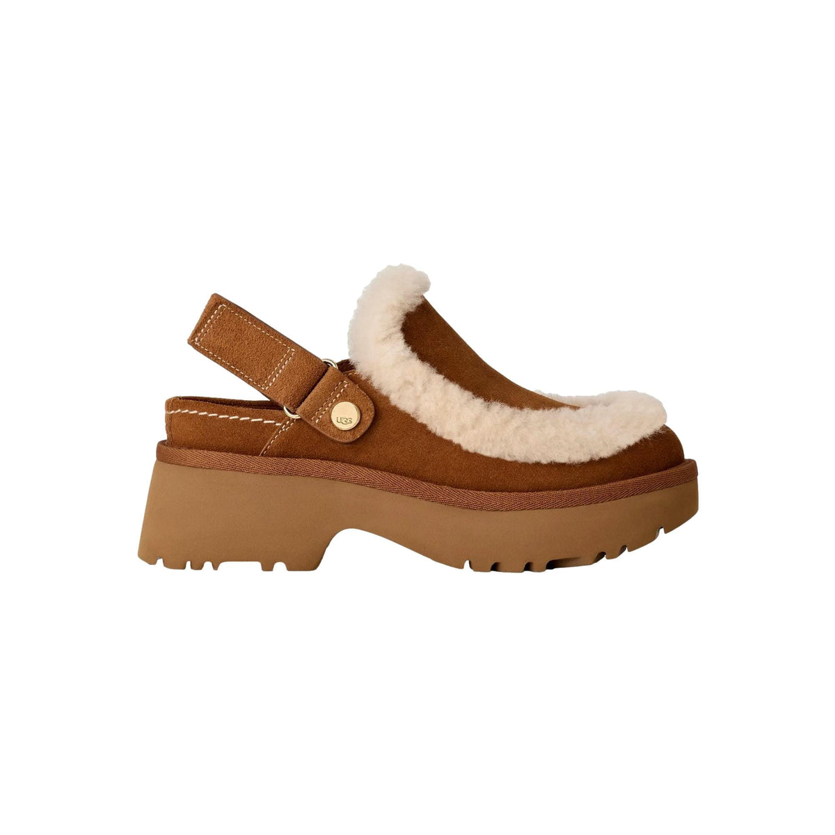 UGG Esmee Clog Chestnut 1173331-CHE Women's Size 7