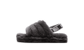 UGG GRADE SCHOOL Fluff Yeah Slide PS "Charcoal" 1098494K CHRC 1098494K CHRC from Stadium Goods