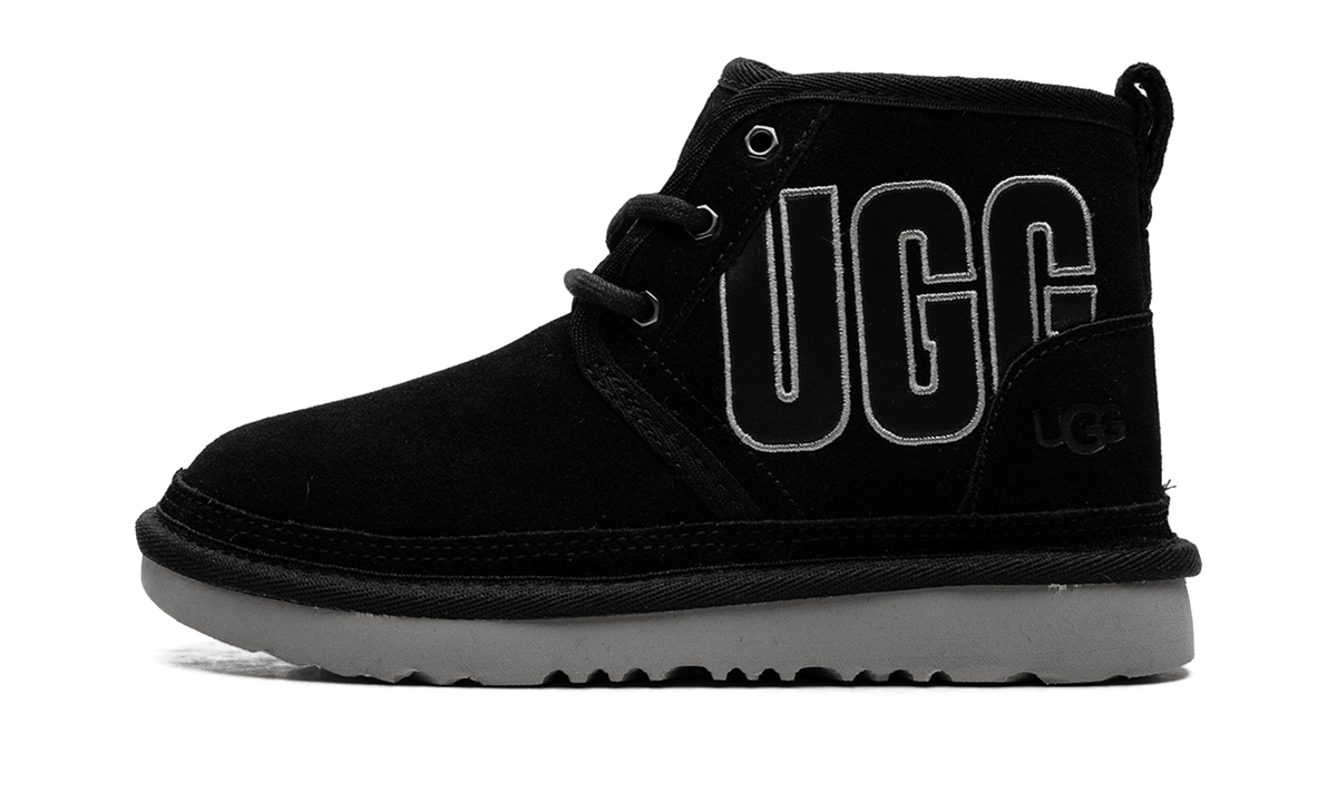 UGG GRADE SCHOOL Neumel Graphic Outline PS 1130787K BLK 1130787K BLK from Stadium Goods