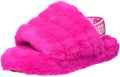 UGG Unisex-Child Fluff Yeah Slide Slipper Big Kid 8-12 Years 4 Big Kid Rock Rose