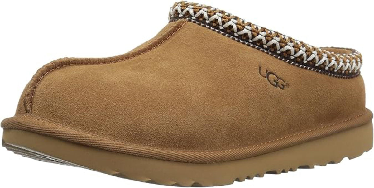 UGG Unisex-Child K Tasman Ii Slipper Big Kid 8-12 Years 4 Big Kid Chestnut
