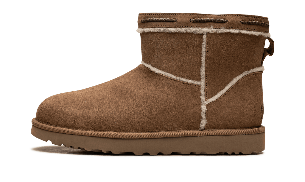 UGG WOMENS Classic Mini Shearling Braid Womens "Chestnut" 1166751 CHE 1166751 CHE from Stadium Goods