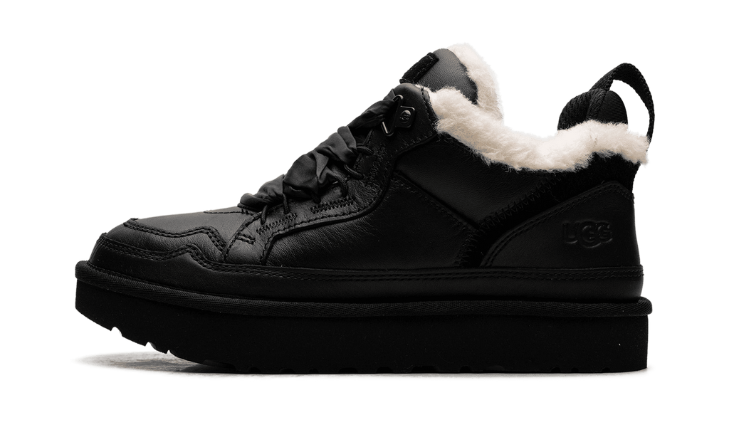 UGG WOMENS Lowmel Leather Womens "Black" 1171537 BLK 1171537 BLK from Stadium Goods