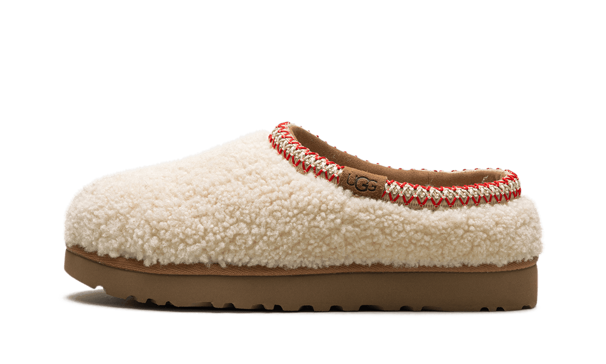 UGG WOMENS Tasman Maxi Curly Slipper Womens "Natural" 1158356 NAT 1158356 NAT from Stadium Goods