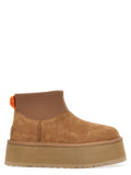 Ugg 'Classic Mini Dipper' Ankle Boots Brown (Women's)