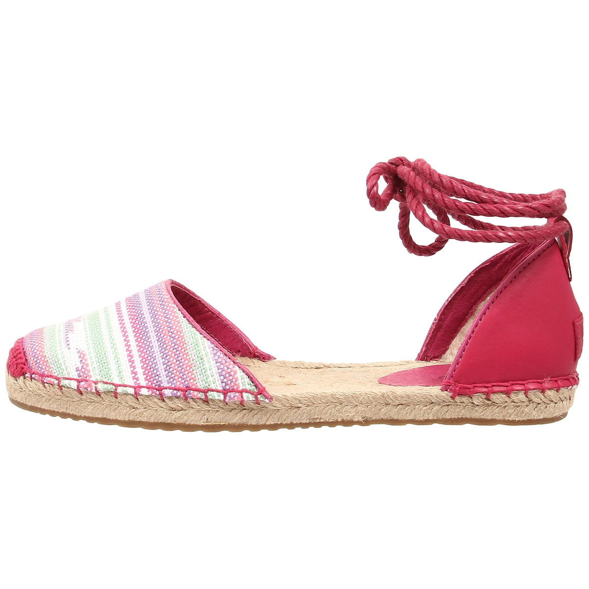 Ugg Women's Libbi Serape Espadrilles, Furious Fuchsia,7 M US