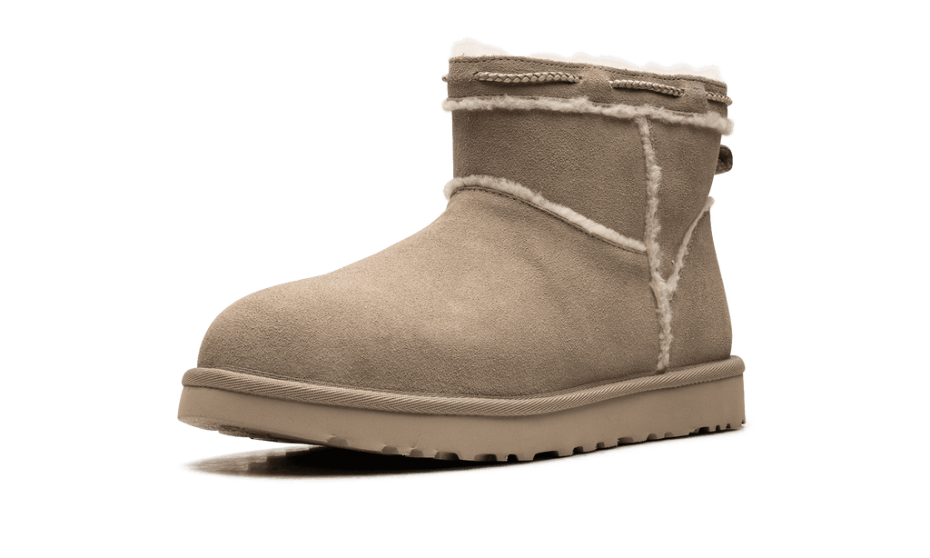 UGG WOMENS Classic Mini Shearling Braid Womens "Dune" 1166751 DUNE 1166751 DUNE from Stadium Goods