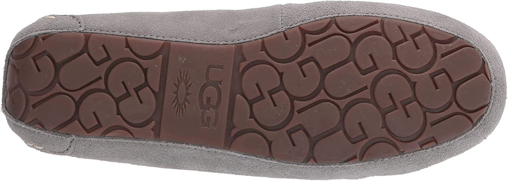 UGG Womens Ansley Slipper 6 Wide Light Grey