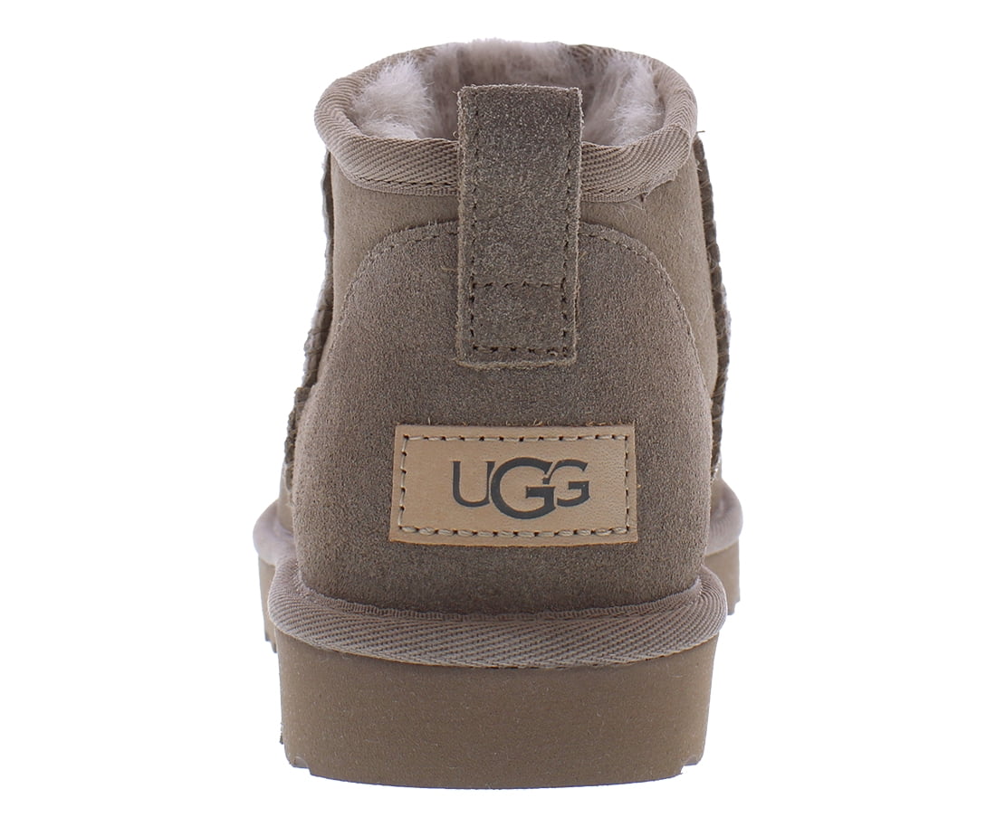 UGG Classic Ultra Mini Boot Suede Womens Shoes Size 10, Color: Caribou