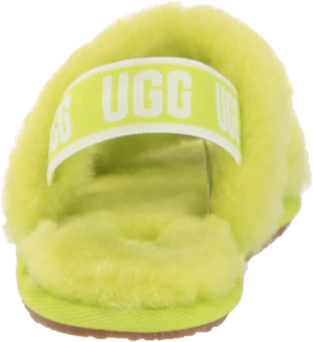 Ugg Girls Oh Yeah Big Kid Peep Toe Slide Slippers