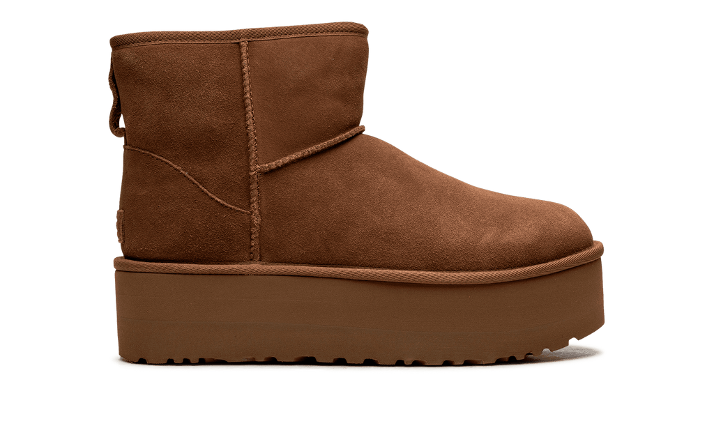 UGG WOMENS CLASSIC MINI PLATFORM Womens "Chestnut" 1134991 CHE 1134991 CHE from Stadium Goods