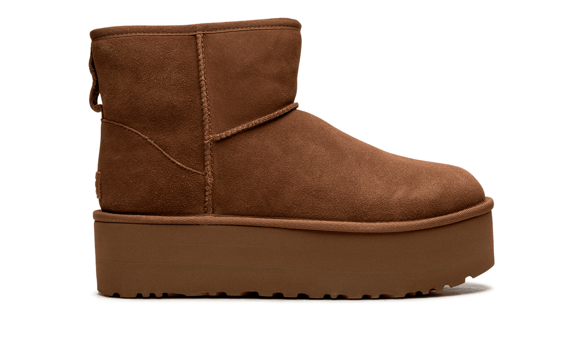 UGG WOMENS CLASSIC MINI PLATFORM Womens "Chestnut" 1134991 CHE 1134991 CHE from Stadium Goods
