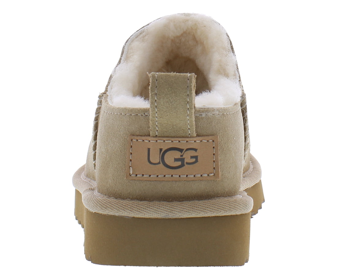 UGG Classic Micro Boot Suede Womens Shoes Size 6, Color: Sand