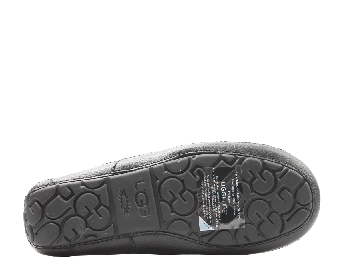UGG Australia Ascot Leather Moccasin Men's Slippers Size 7