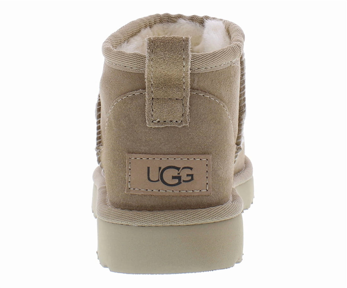UGG Classic Ultra Mini Boot Womens Shoes Size 10, Color: Sand