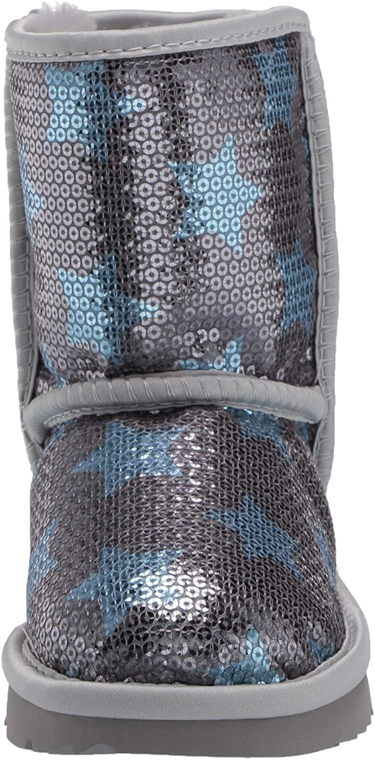 UGG Kids Classic Short II Sequin Star Boot